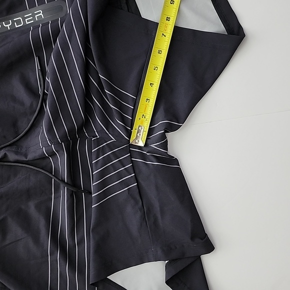 SPYDER Men's Black White Stripes Swim Trunks Board Short  Quick Dry Size XXL - Picture 13 of 16